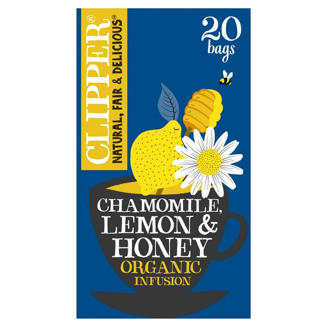 Clipper Chamomile Lemon & Honey Organic Infusion x20 40g - gallery image 1