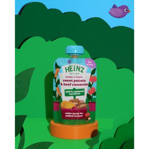 Heinz Sweet Potato & Beef Casserole Baby Food Pouch 7+ Months 130g - gallery image 3