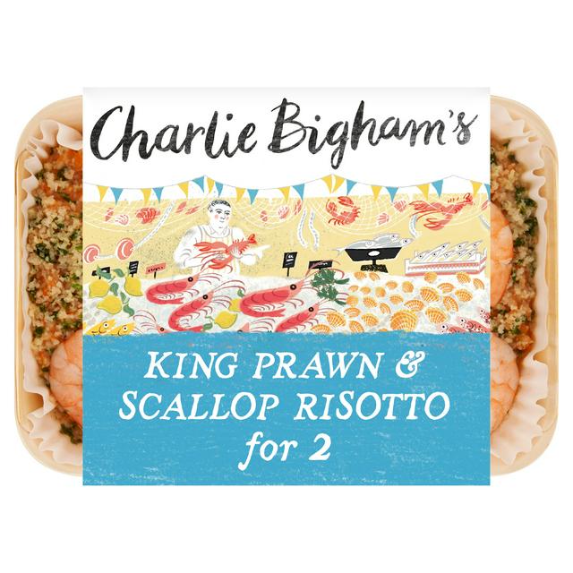Charlie Bigham's King Prawn & Scallop Risotto 700g - gallery image 1