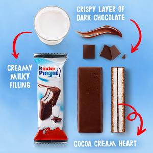 Kinder Pingui Milk & Chocolate Chilled Treat 4 x 30g - gallery image 4