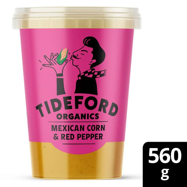 TIDEFORD ORGANIC s Mexican Corn & Red Pepper Soup 560g