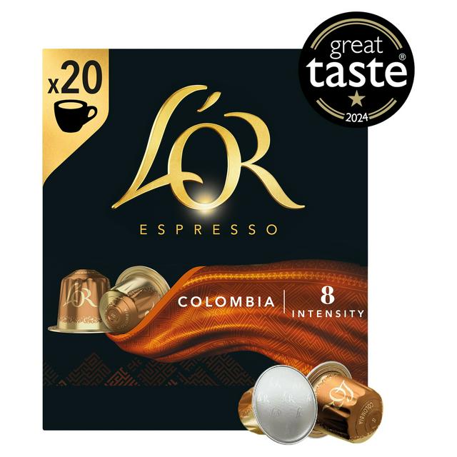 Sainsburys L'OR Origins Colombia Coffee Pods x20