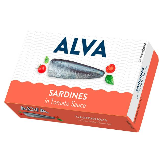 Alva Sardines in Tomato Sauce 120g - gallery image 1