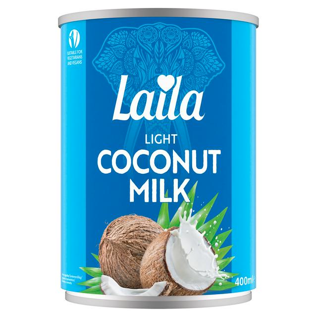 Laila 400ml Light Coconut Milk Can - gallery image 1