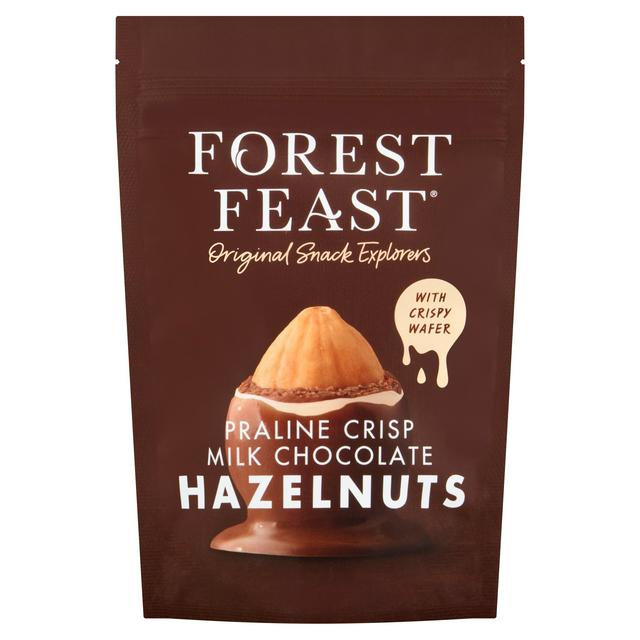 Forest Feast Praline Milk Chocolate Hazelnuts 100g