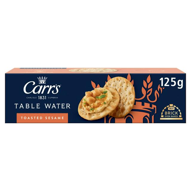 Carr's Table Water Toasted Sesame 125g - gallery image 1