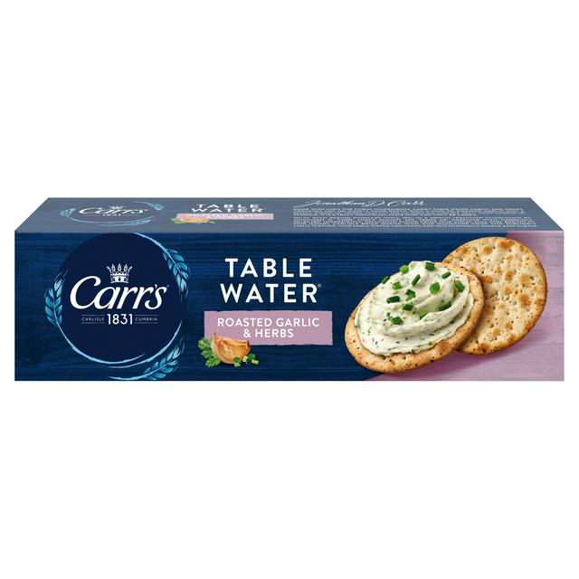 Carr's Table Water Roasted Garlic & Herbs 125g - gallery image 1