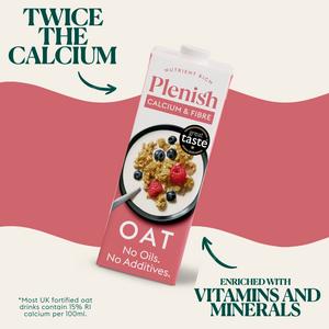 Plenish 1L Chilled Dairy Free Oat Calcium & Fibre Drink - gallery image 3