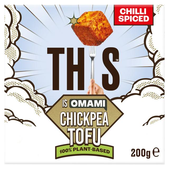 This is Omami Chilli Spiced Chickpea Tofu 200g - gallery image 1