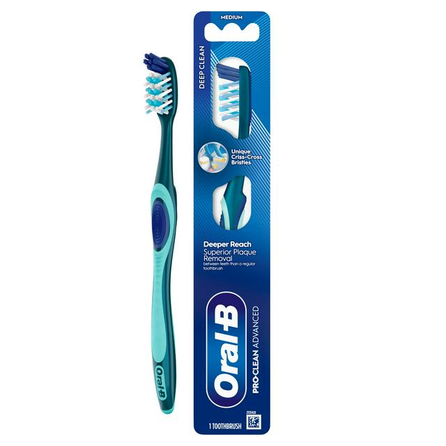 Oral-B Pro-Clean Advanced Deep Clean Toothbrush 1 Pack