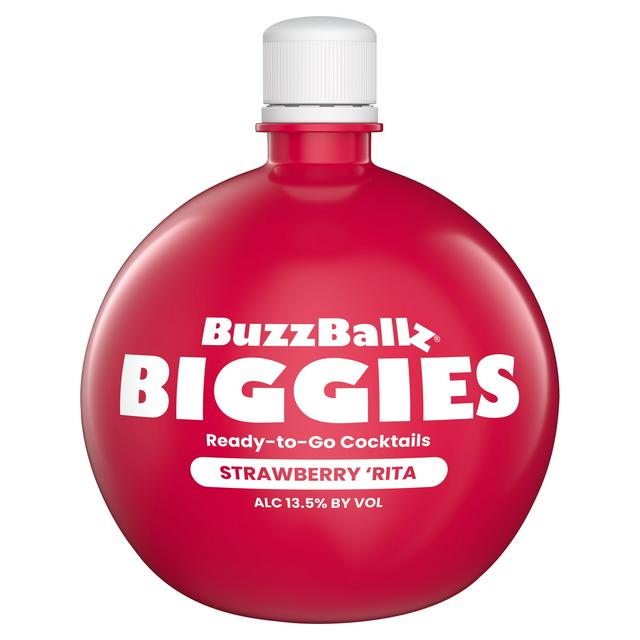 BuzzBallz Biggies 1.75L Strawberry Rita Margarita Cocktail - gallery image 1