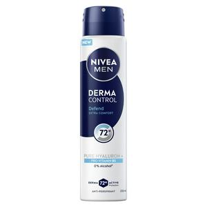 Nivea Men 250ml 72h Derma Control Defend Antiperspirant Deodorant Spray