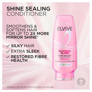 L'Oréal Paris Elvive Glycolic Gloss Shine Sealing Conditioner for Dull Hair 300ml - gallery image 2