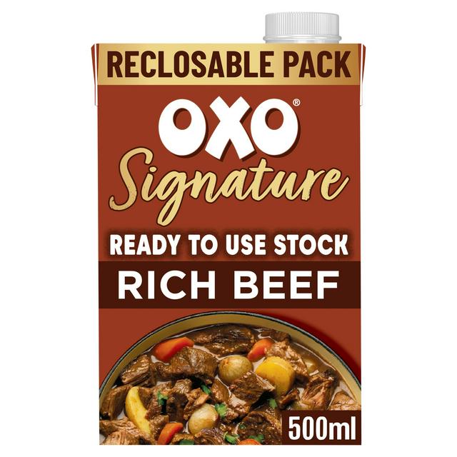 Oxo Ready to Use Stock Signature Rich Beef 500ml - gallery image 1