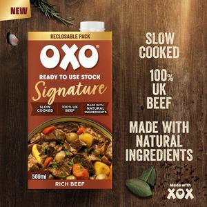 Oxo Ready to Use Stock Signature Rich Beef 500ml - gallery image 2