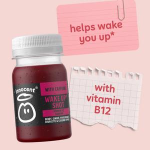 Innocent Wake Up Berry, Ginger, Pomegranate, Courgette & Cayenne Pepper Shot 80ml - gallery image 3