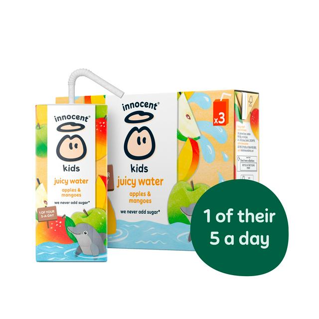 Innocent Kids Juicy Water Apple and Mango 3 x 200ml
