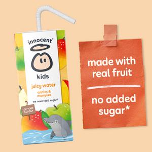 Innocent Kids Juicy Water Apples & Mangoes 3 x 200ml - gallery image 4