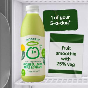 Innocent Cucumber, Lemon, Apple & Spinach Smoothie 750ml - gallery image 2