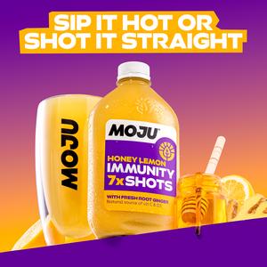 MOJU Honey Lemon Dosing Bottle Shots x7 420ml - gallery image 5