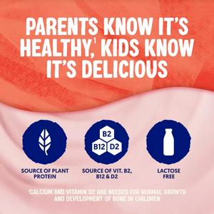 Alpro Kids Strawberry Soya Dairy Free Yoghurt Alternatives 4 x 115g - gallery image 2