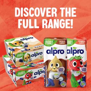 Alpro Kids Strawberry Soya Dairy Free Yoghurt Alternatives 4 x 115g - gallery image 5