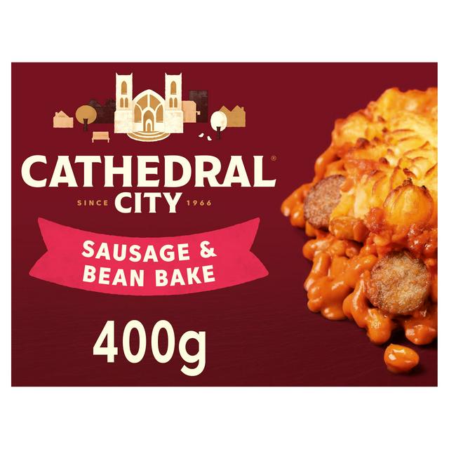 Cathedral City Sausage & Bean Bake Meal For One 400g - gallery image 1