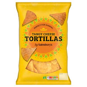 Sainsbury's Tangy Cheese Tortillas 200g