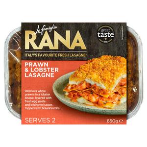 La Famiglia Rana Prawn & Lobster Lasagne 650g