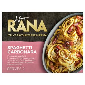 La Famiglia Rana Spaghetti Carbonara 814g - video