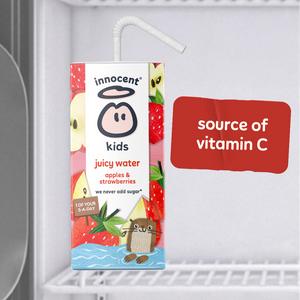 Innocent Kids Juicy Water Apples & Strawberries 3 x 200ml - gallery image 3