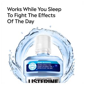 Listerine Advanced Nightly Reset Zero Alcohol Mouthwash 500ml - gallery image 6
