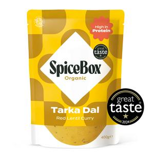 SpiceBox Organic Tarka Dal Red Lentil Curry 400g