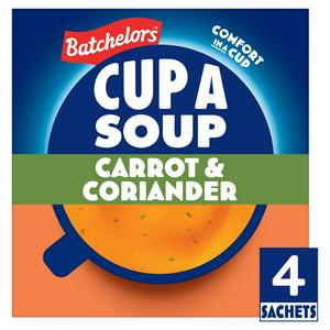 Batchelors Cup a Soup Carrot & Coriander x4 103g
