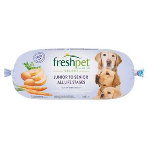 Freshpet Junior to Senior All Life Stages Slice & Serve Roll for Dogs 700g - video