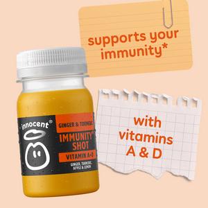 Innocent Immunity, Ginger, Turmeric, Apple & Lemon Shot 80ml - gallery image 3