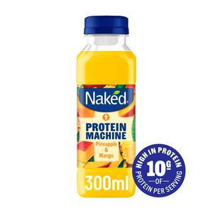 Naked Protein Machine Pineapple & Mango Smoothie 300ml