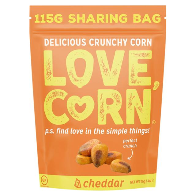 Love Corn Delicious Crunchy Corn Cheddar 115g - gallery image 1