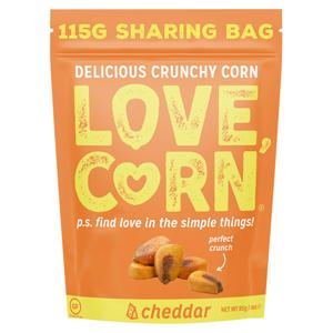 Love Corn Delicious Crunchy Corn Cheddar 115g