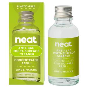 Neat Lime & Matcha Antibacterial Multi Surface Cleaner Concentrated Refill 30ml - gallery image 3