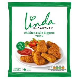 Linda McCartney Vegan Chicken Style Dippers 200g