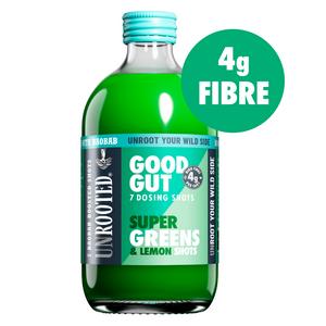 Unrooted Good Gut Super Greens & Lemon Shots 420ml - gallery image 2