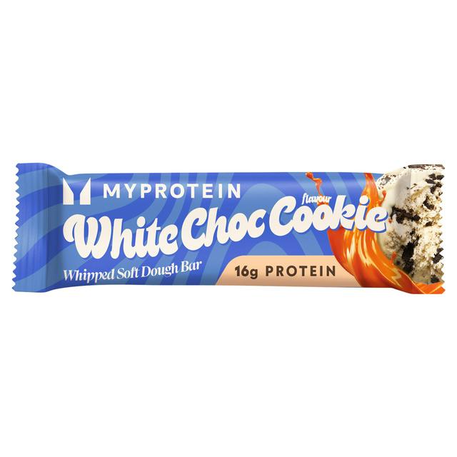 Myprotein 65g White Chocolate Cookie Flavour Whipped Soft Dough Bar - gallery image 1
