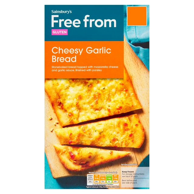 Sainsbury's Freefrom Cheesy Garlic Bread - gallery image 1