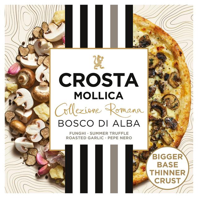 TESCO Crosta Mollica Collezione Romana Bosco di Alba Pizza – Truffle & Mushroom 483g