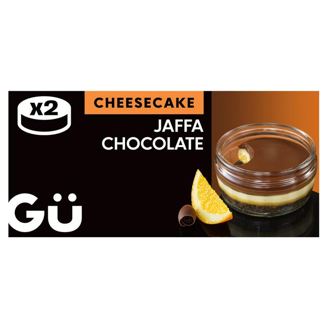 Gü Jaffa Chocolate Cheesecake 2 x 86g - gallery image 1