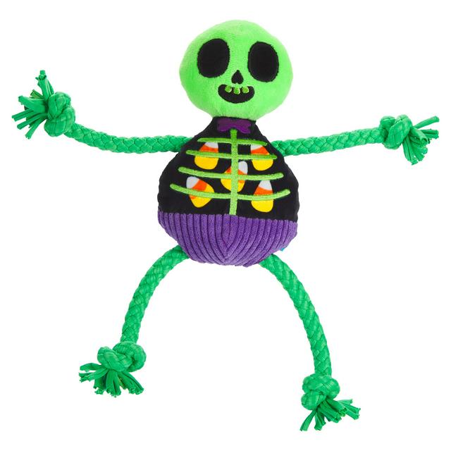 Bark Moldy Barry Bones Halloween Dog Toy - gallery image 1