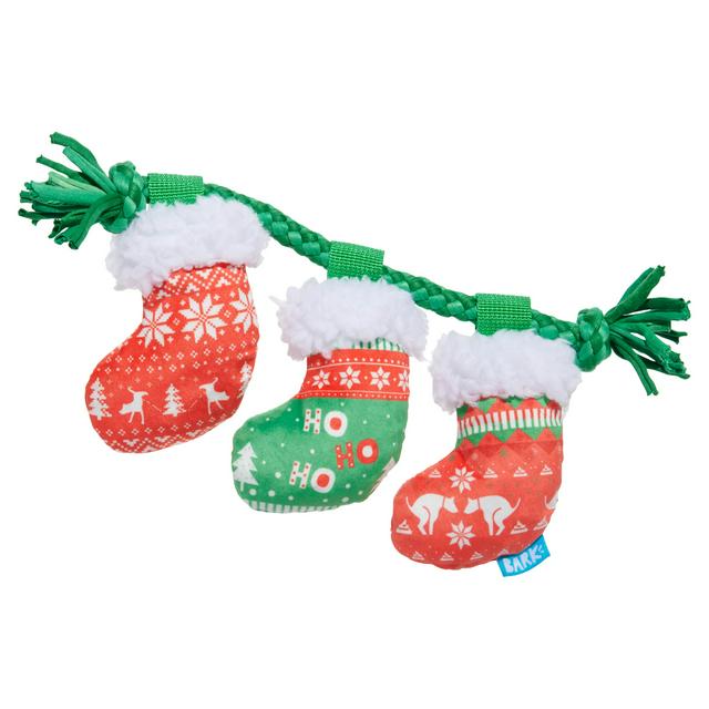 Bark Stocking Tuggers Christmas Dog Toy - gallery image 1