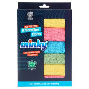 6 All Purpose Microfibre Cloths