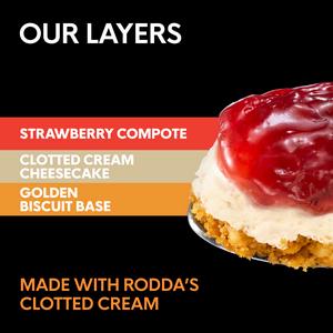 Gü Wild Strawberry & Clotted Cream Cheesecake 2 x 82g - gallery image 2